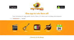 Desktop Screenshot of mymangoapp.com