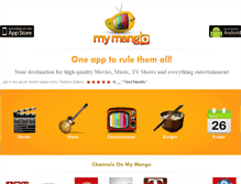 Tablet Screenshot of mymangoapp.com